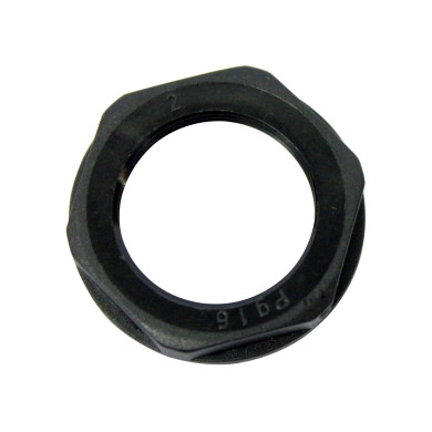 Møtrik i plast for PG16 - PGP16