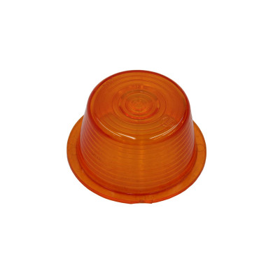 Glas orange for slingrelygte - Ø72mm, højde 34mm