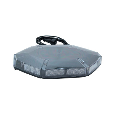 Blitzblink lygtebro 12/24V LED, orange - Højde 650mm - Med magnetisk/vacum base