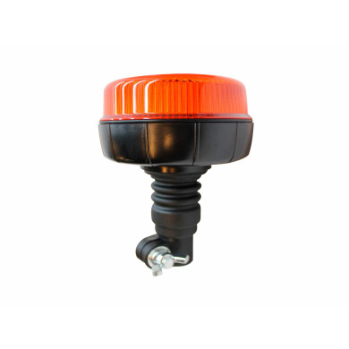 Blitzblink rotor 12-24V 12 LED rør-mont - Flex højde 156mm x Ø120mm - ECE R65, ECM (ECE R10)