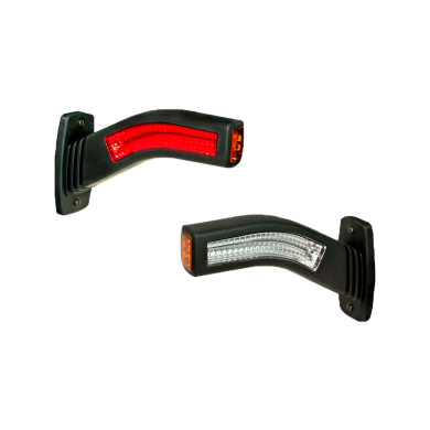 Seitenmarkierung 12/24 V LED Pro Super-Jet rechts