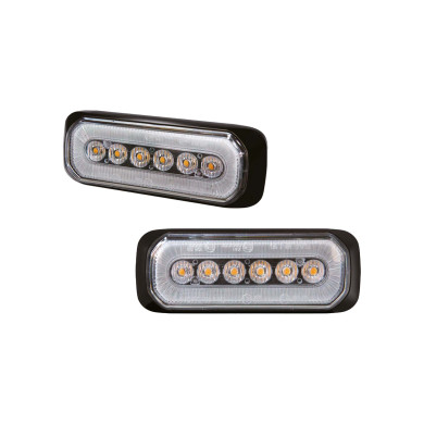 NORDLYS+ Sidomarkeringsljus och blixljus orange