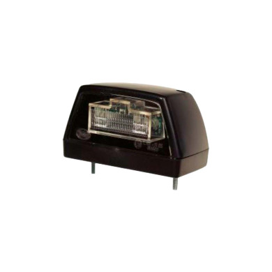 NORDLYS Nummerpladelygte LED 24V - sort