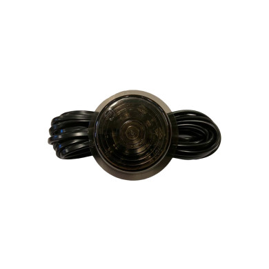 Glas til Gylle rød m/ 5 LED 10-30V E-mærket, Sodet BL - 30796.BL