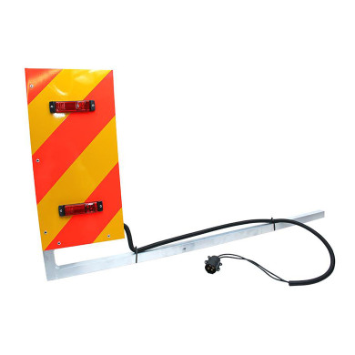 Breitenmarkierg. m/Licht komplett Hinten links Alu NORWEGEN