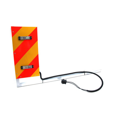 Breitenmarkierg. m. Licht, komplett, Vorne rechts Alu NORWEGEN