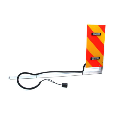 Breitenmarkierg. m. Licht, komplett Vorne links Alu NORWEGEN