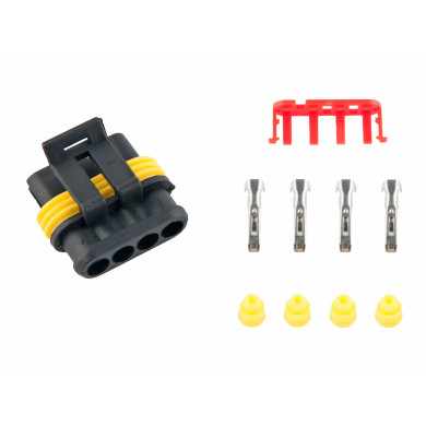 Kontaktstykke lamper 4-pin Iveco - 7811032