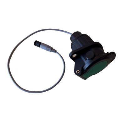 Steckerbuchse Grün f/Spiralkabel SPK170-PLG - 9600000236