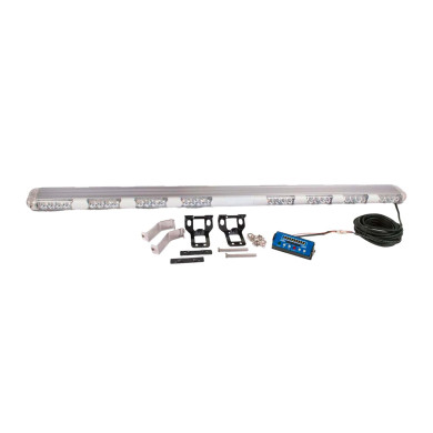 Lygtebjælke 10/30V LED 1275mm klart glas