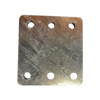 Konsolplade 140x150x8 Iveco Galv - Varmgalvaniseret