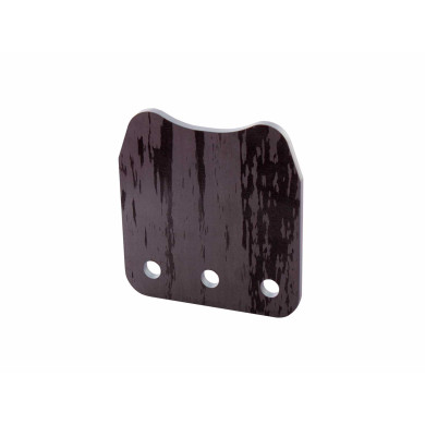 Konsolplade Scania 148x154x8mm - CC:50mm Rå