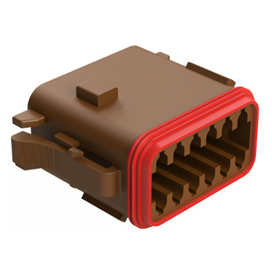 Stikhus Deutch for 12pin hun Brun