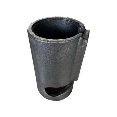 Stakehylse Ø63mm indv.højde 140mm  - Svejsebar - Max 8000kg brudstyrke 16 ton