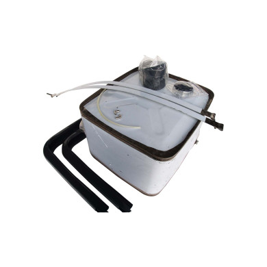 Aggregattank rustfri 165L 500mm - 5300N