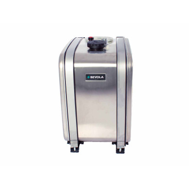 Hydrauliktank 150L, 400x650x650mm alu