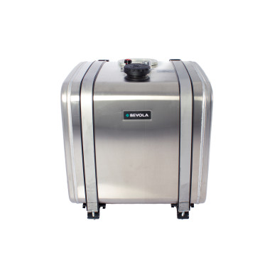 Hydraulikktank 300L, 800x650x650mm alu komplett uten filter - H2ALBL08020BE