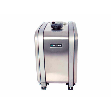 Hydrauliktank 170L, alu incl. ophæng og filter - Hydrauliktank 450x650x650mm - Returfilter GLF21 450mm 250l/min