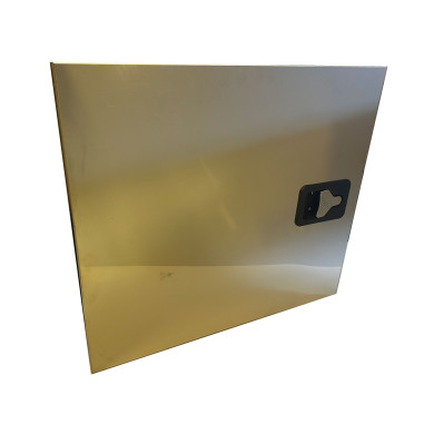 Bevobox låge rustfri sidehængt 800x700