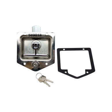 Rustfri lås for v.kasse