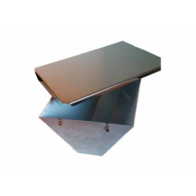 Kædekasse for Scania med rustfrit låg