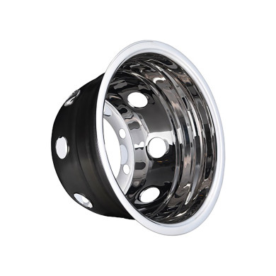 Bagkapsel 19,5"x8,25" ET157,5 8-huls - Dyb: 290mm / Indpresning: 157,5