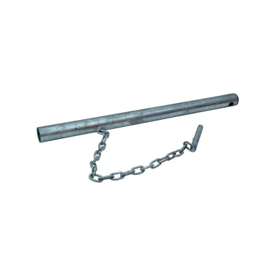 Snekædeholder lige Ø42x650mm  - 24794