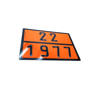 ADR skilt 22/1977 - 400x300mm