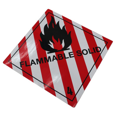 Brandf.fast stof 25x25 Kl.4.1 - F0410