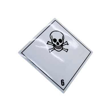 Giftig 25x25 Kl.6 - F0610