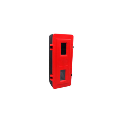 Ildsluk.kas sort m/rød låge 700x300 - 895352