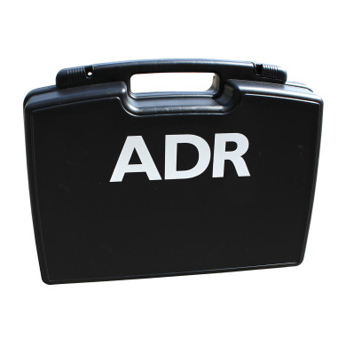 ADR-Kunststoffkoffer schwarz - L: 480 x H: 345 x T: 150 mm