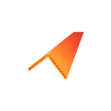 Kantenschutz - Kunststoff 190x190x20 mm - 6,0 m - Orange