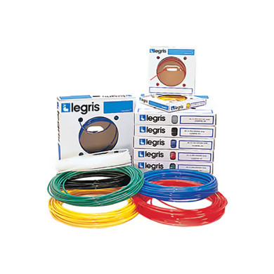 Plastrør rød Ø6x4mm 100m polyamid - Parker 1100P06 03