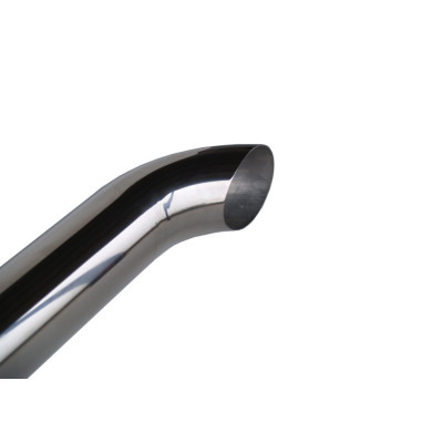 Poleret rør 114mm 3 mtr incl/bøjning - 87888