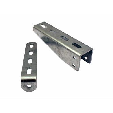 Support beslag bukket og skinne f. værktøjskasse