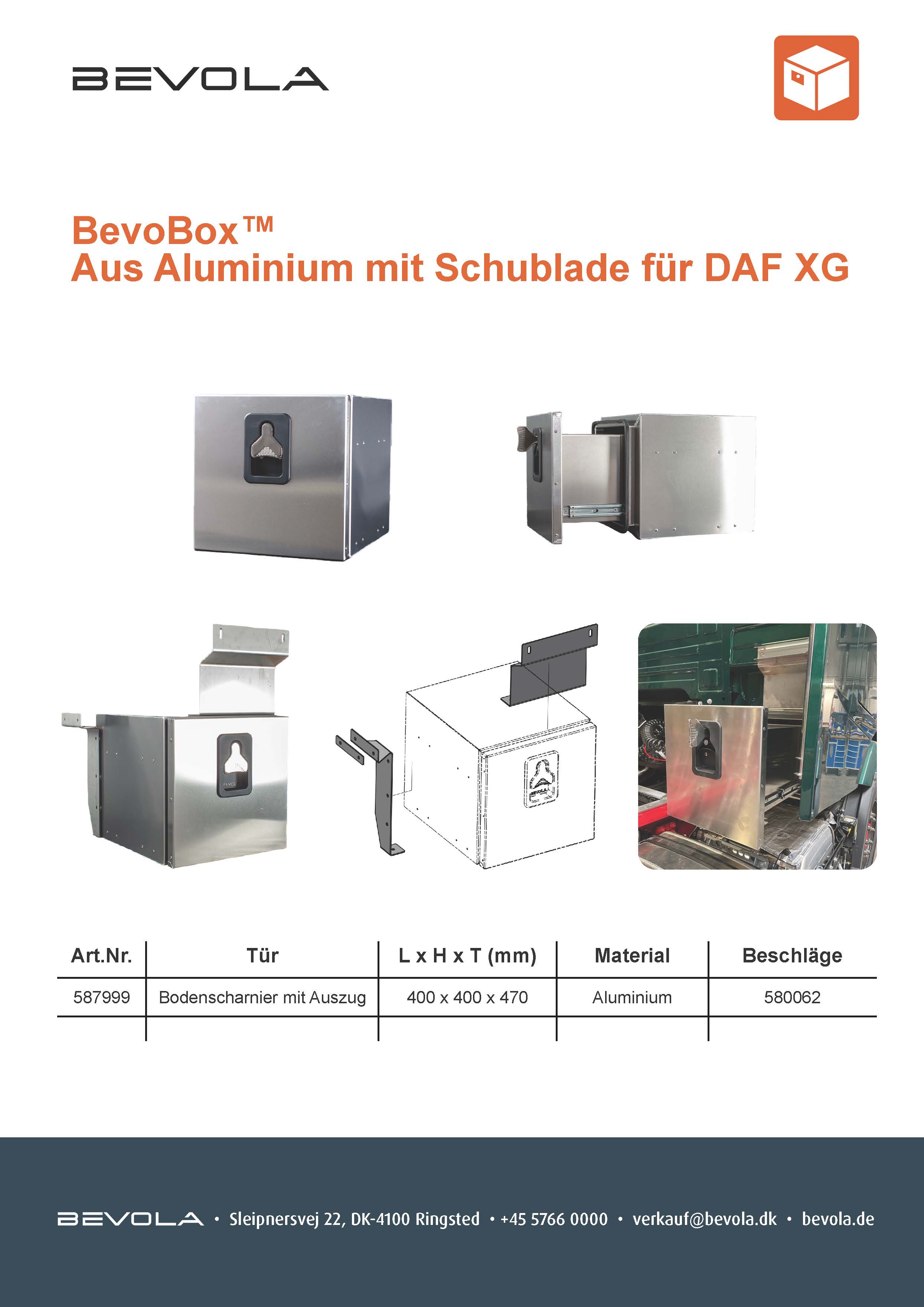 BevoBox&trade; f&uuml;r DAF XG